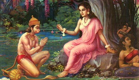 Purana Kathai: Do you know the story of the bear that Sita devi told Hanuman?