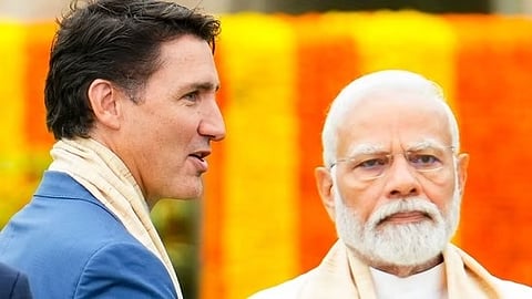 Canada and India prime ministers