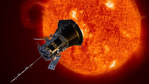 Parker Solar Probe near to sun