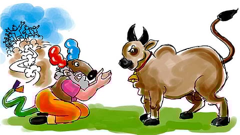 ஓவியம்; பிள்ளை