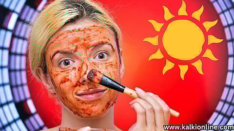 Tomato, Turmeric, coffee Face Mask