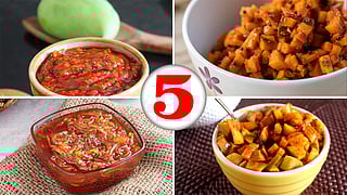 அறுசுவை நிறைந்த 5 மாங்காய் ஊறுகாய்கள்!