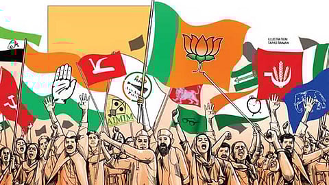 Election party symbols