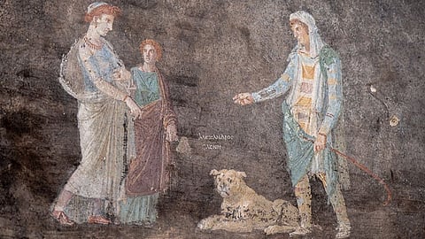 Painting Of Pompeii