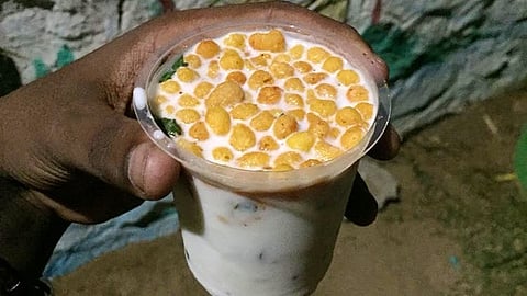 Butter Milk With Karamani