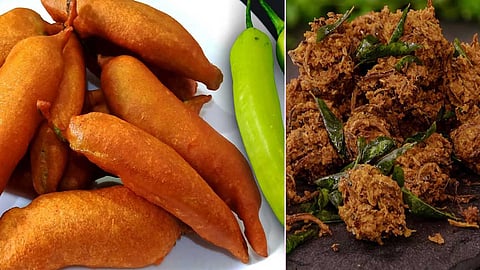 மிளகாய் பஜ்ஜி, ஓட்ஸ் பக்கோடா...