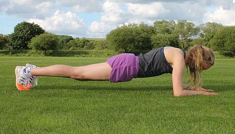 plank exercise