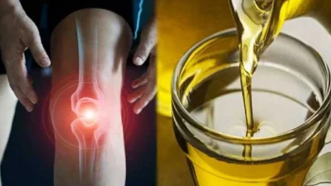 Oil massage for joint pain