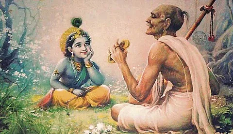 Sri Krishna with surdosar