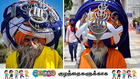 Major Singh Largest Turban