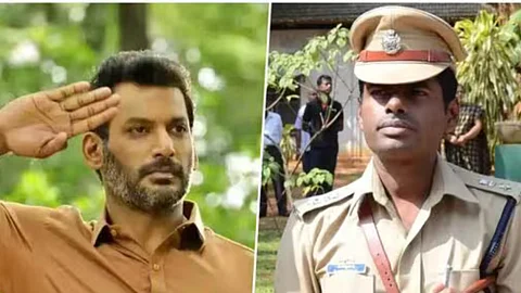 Vishal and Annamalai as police