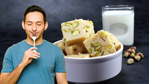 Milk Burfi