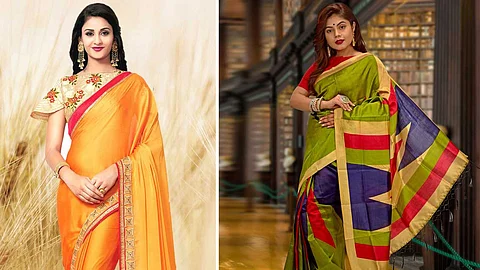 How to tie a saree...