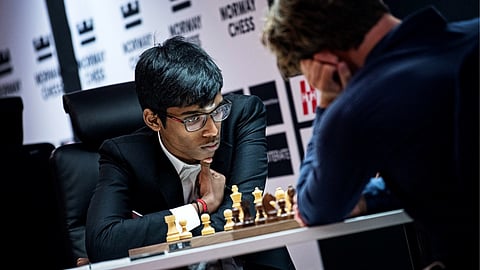 Praggnandha in chess competition