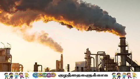 காற்றின் மாசுபாடு...