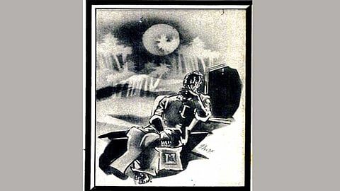 ஓவியம்: ஜெயராஜ்...