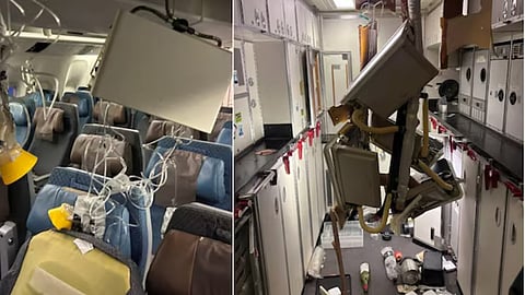 Singapore Airlines Turbulance