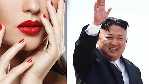 Red Lipstick and President of north korea