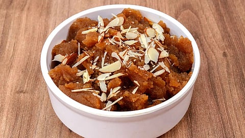 coconut milk halwa