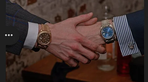 Men who wear watches