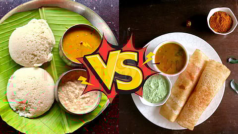 Idli vs Dosa