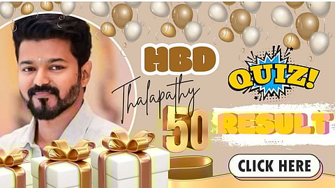 Thalapathy Vijay Birthday Special Quiz Result