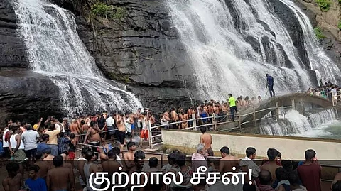 Kutralam Falls Season