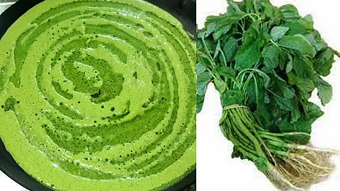 முளைக்கீரை (தண்டு) தோசை