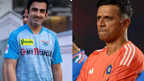 Rahul Dravid and Gautam Gambhir