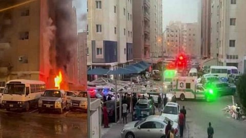 Kuwait Fire Accident
