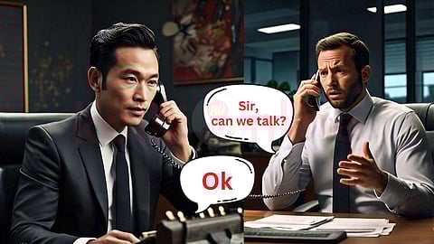 How to talk to someone