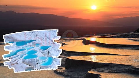 Thermal forms in Pamukkale