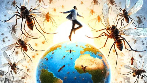 To eradicate mosquitoes...