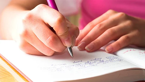 Writing a diary