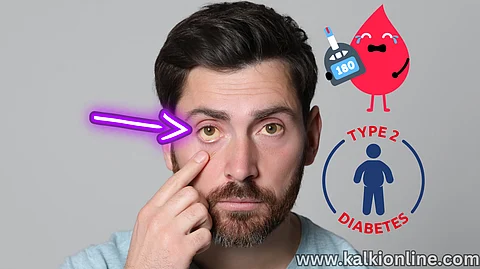 Eye symptoms in people with diabetes