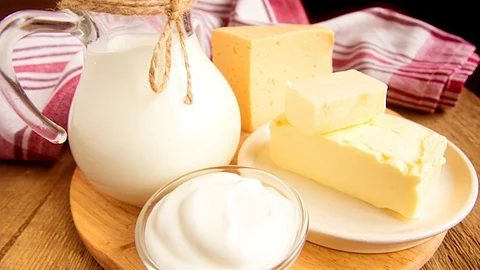 butter and cheese