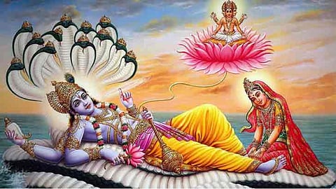 சயனக் கோலத்தில் மகாவிஷ்ணு