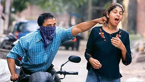 Chain snatching