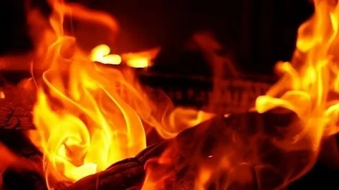 Boat Fire off