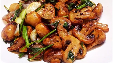 button mushroom