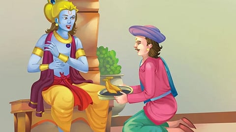 ஸ்ரீ கிருஷ்ணரும் விதுரரும்