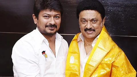 Stalin and Udhayanidhi Stalin