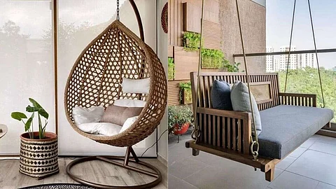 Different types of modern swings for home