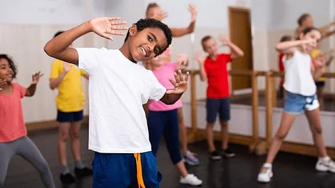 Children dance