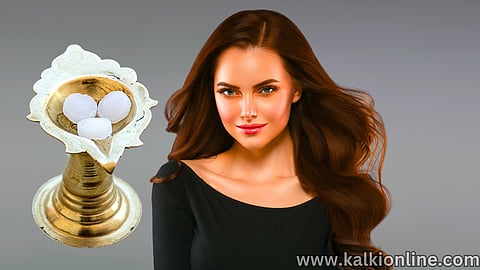 Camphor is enough to get strong hair!