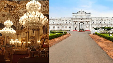 jai Vilas Mahal Palace chandelier