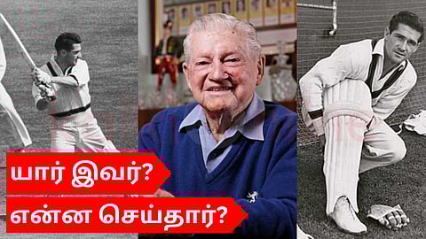 Australian cricketer Neil Harvey