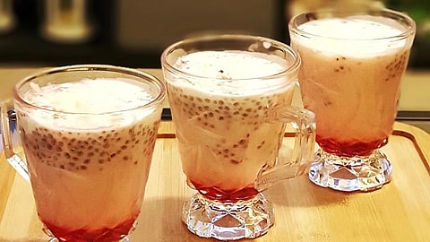 Tender coconut falooda