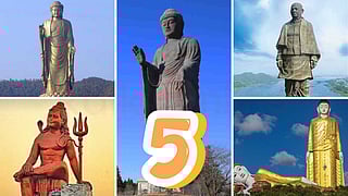 5 tallest statues in the world