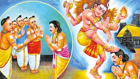 குஞ்சிதபாதத்தை சூட்டிக்கொண்ட கூற்றுவ நாயனார்